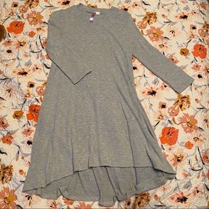 Gray Casual Dress